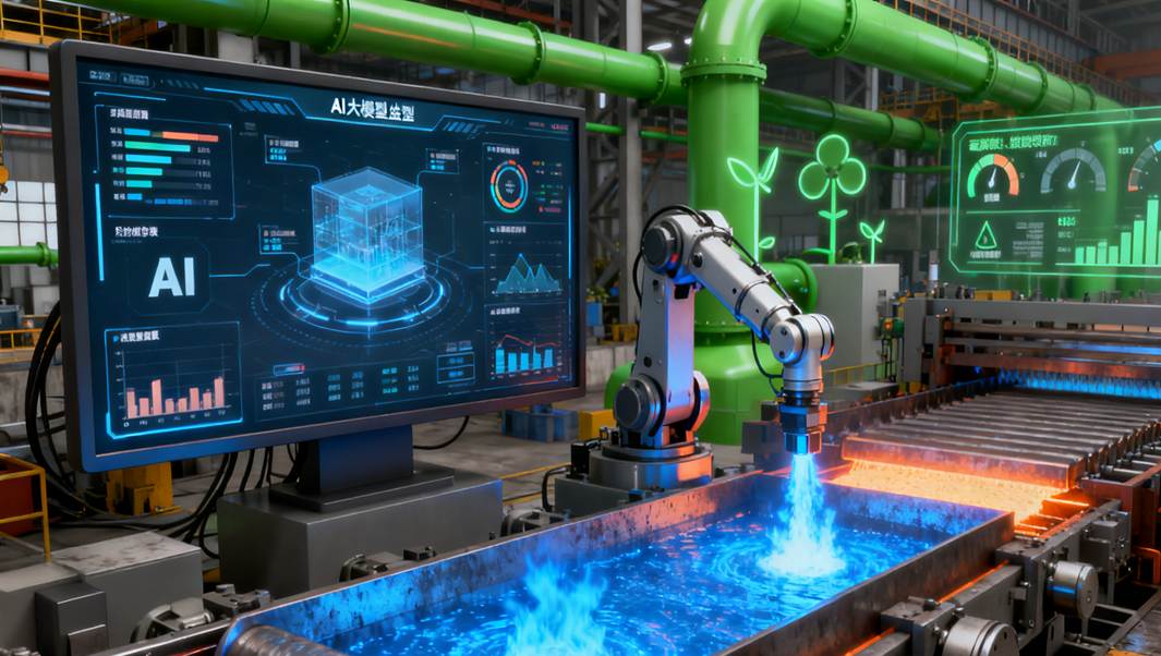 上海綠色制造展｜智能制造技術新突破：AI大模型與熱鍍鋅工藝革新推動鋼鐵工業零碳轉型-